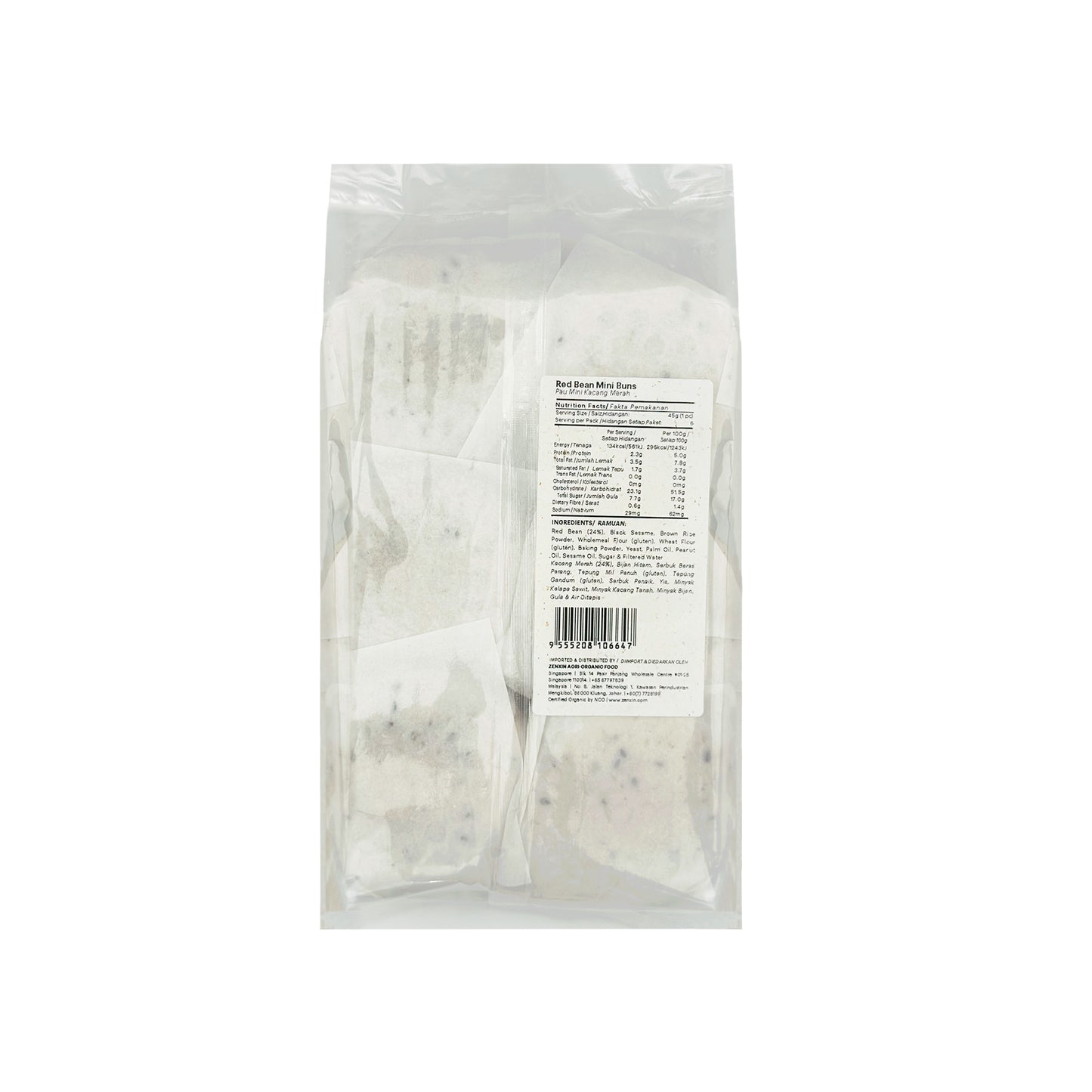 Red Bean Mini Bun 270g