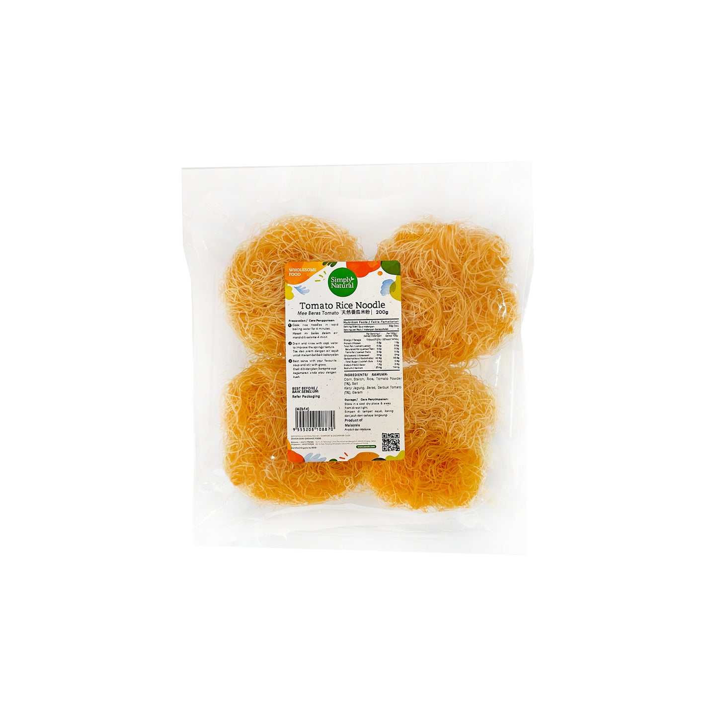 Tomato Rice Noodle 200g