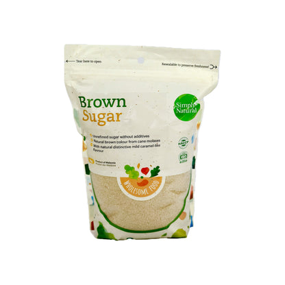 Natural Brown Sugar 1kg Malaysia