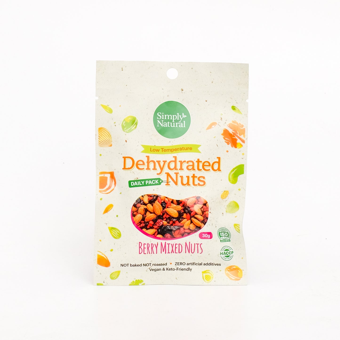 Dehydrated Berry Mixed Nuts 30g Daily Pack