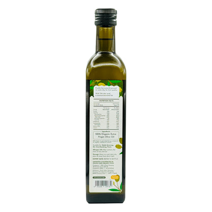 Organic Extra Virgin Olive Oil Italy 500ml