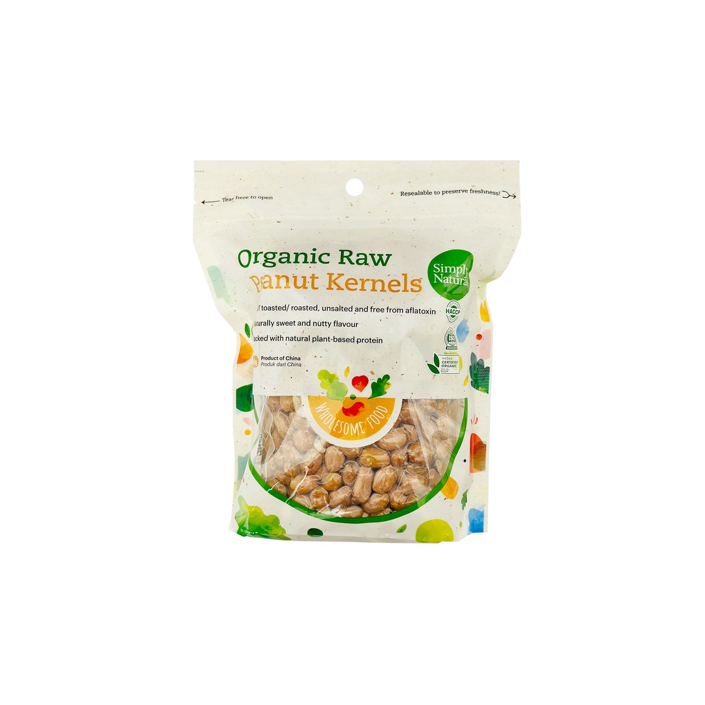 Organic Raw Peanut Kernel 500g