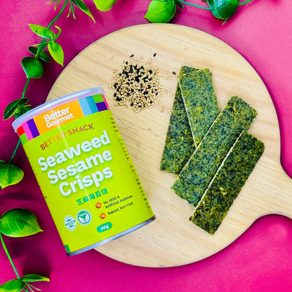 BG Sesame Seaweed Crisps 40g