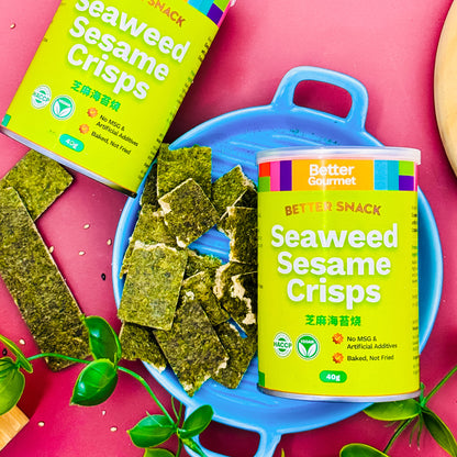 BG Sesame Seaweed Crisps 40g