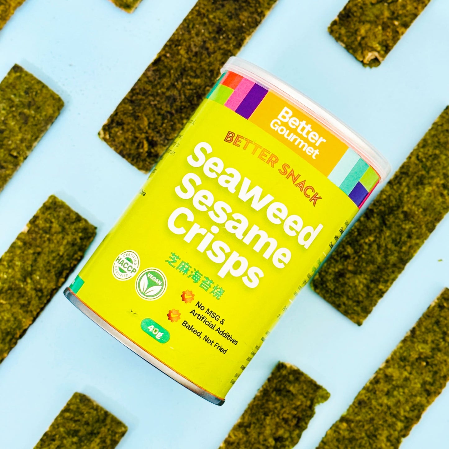 BG Sesame Seaweed Crisps 40g